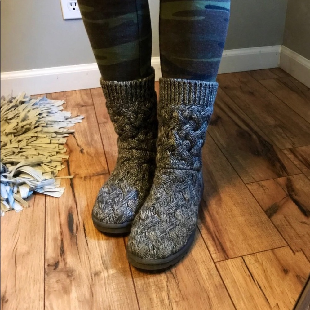 Grey UGG boots